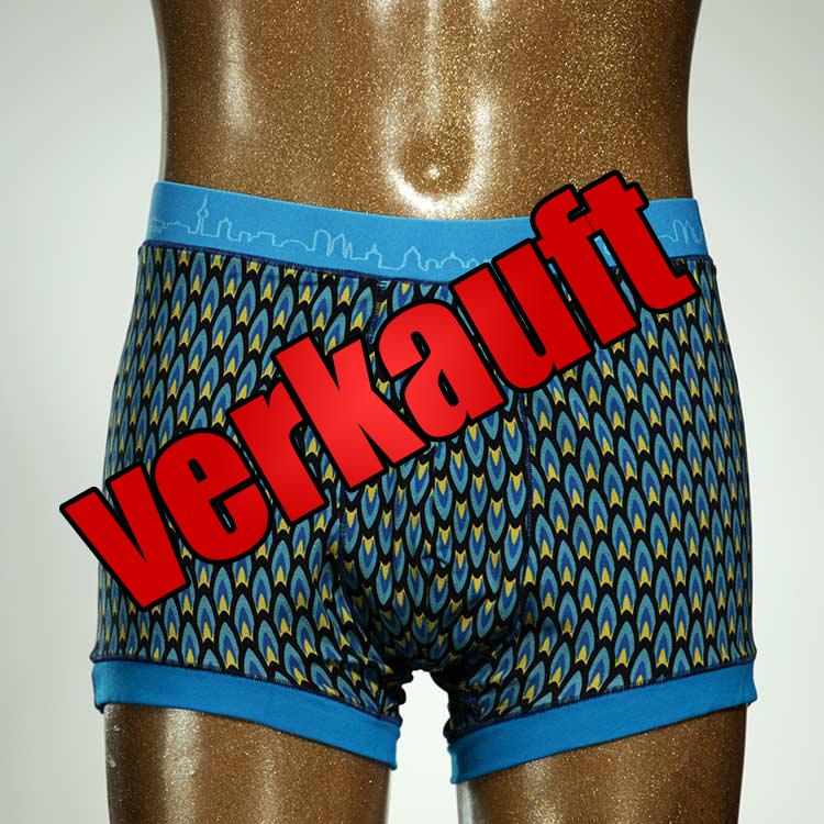 preiswerter bunter attraktiver Herrenshort, Unterwäsche aus Biobaumwolle für Herren