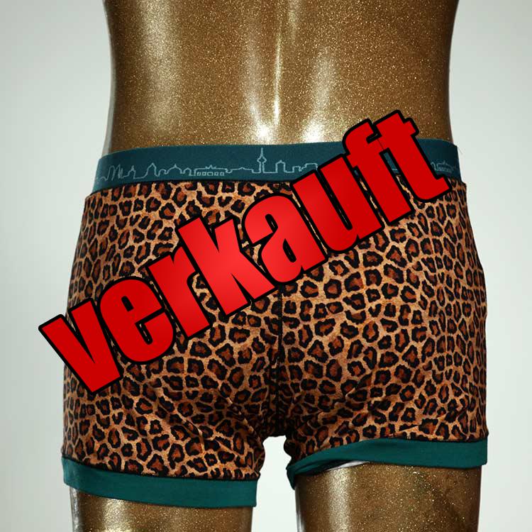 günstiger sexy gemusterter preiswerter Herrenshort, Unterwäsche aus Biobaumwolle für Herren