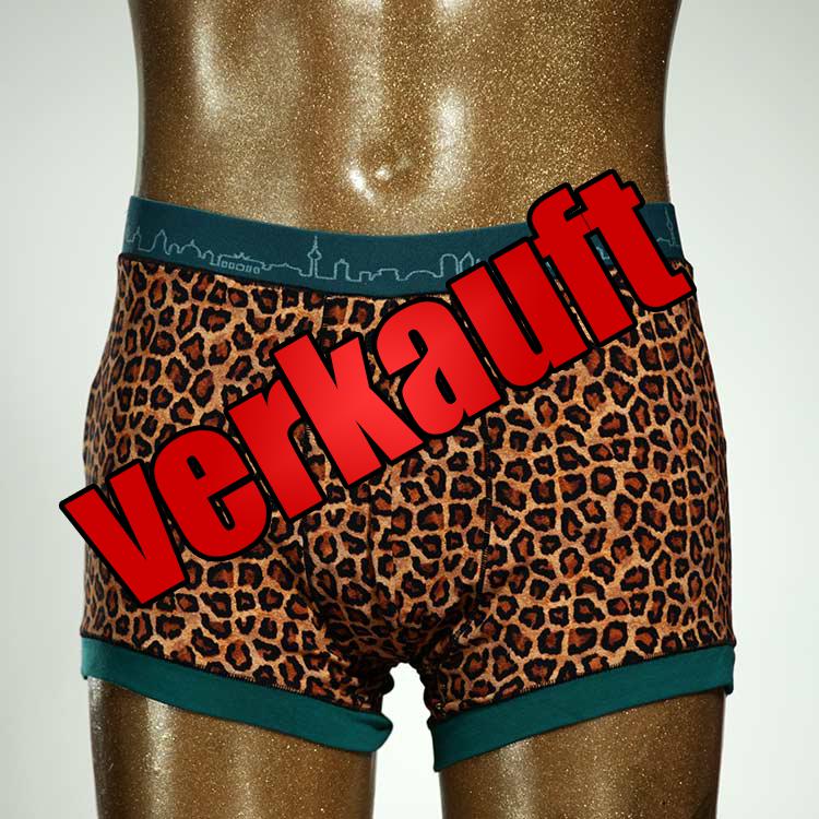 günstiger sexy gemusterter preiswerter Herrenshort, Unterwäsche aus Biobaumwolle für Herren