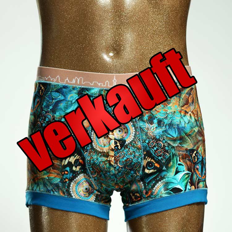 bequemer attraktiver farbiger Herrenshort, Unterwäsche aus Biobaumwolle für Herren