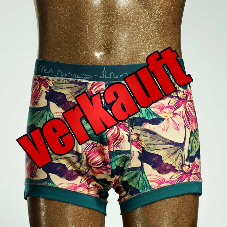 ökologischer  attraktiver nachhaltiger Herrenshort, Unterwäsche aus Biobaumwolle für Herren