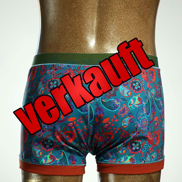 günstiger schöner gemusterter sexy Herrenshort, Unterwäsche aus Biobaumwolle für Herren