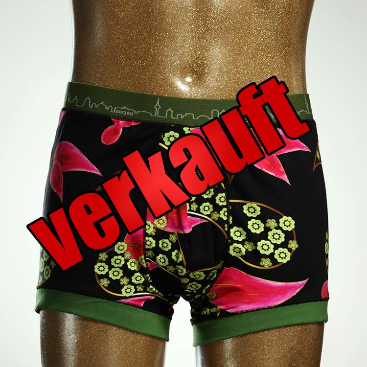 süßer farbiger ökologischer handgemachter Herrenshort, Unterwäsche aus Biobaumwolle für Herren