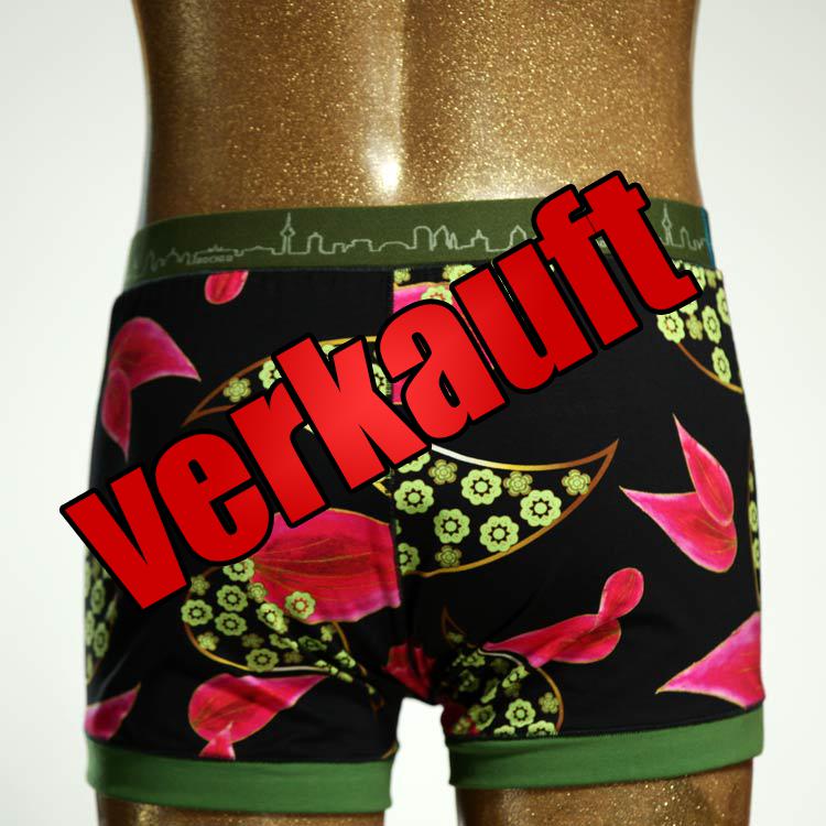 bequemer schöner bunter Herrenshort, Unterwäsche aus Biobaumwolle für Herren