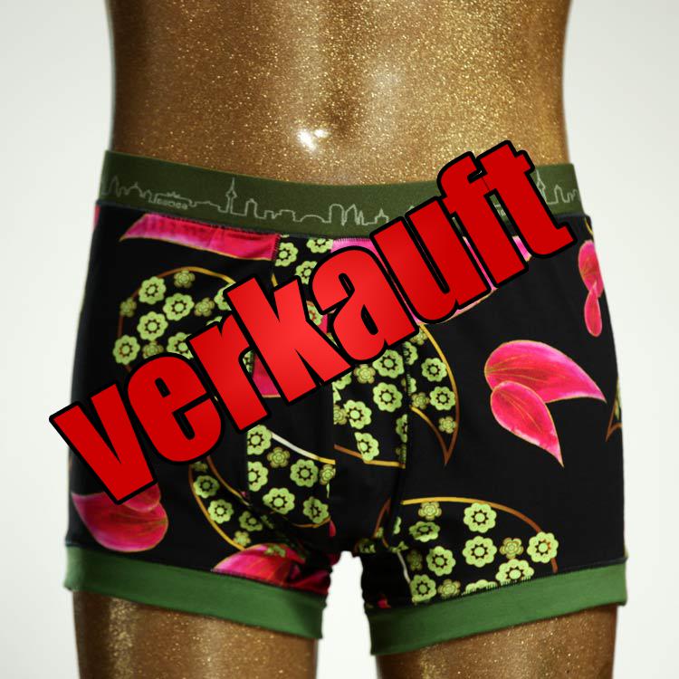 bequemer schöner bunter Herrenshort, Unterwäsche aus Biobaumwolle für Herren