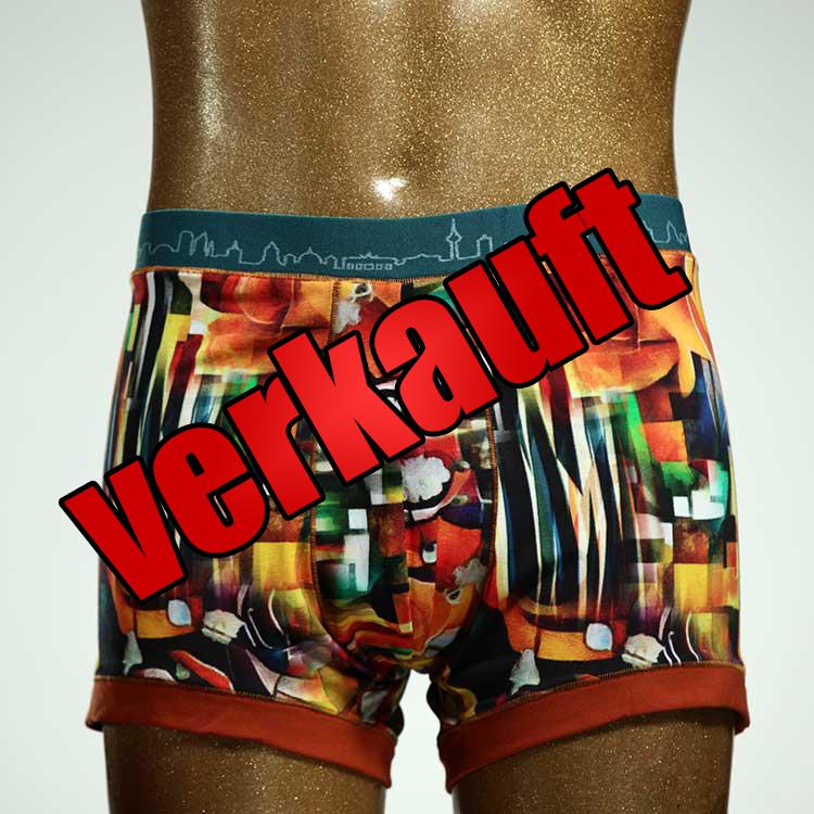 bunter süßer  günstiger Herrenshort, Unterwäsche aus Biobaumwolle für Herren