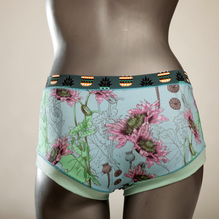  GOTS-zertifizierte nachhaltige besondere Hotpant - Hipster - Unterhose für Damen aus Biobaumwolle für Damen thumbnail