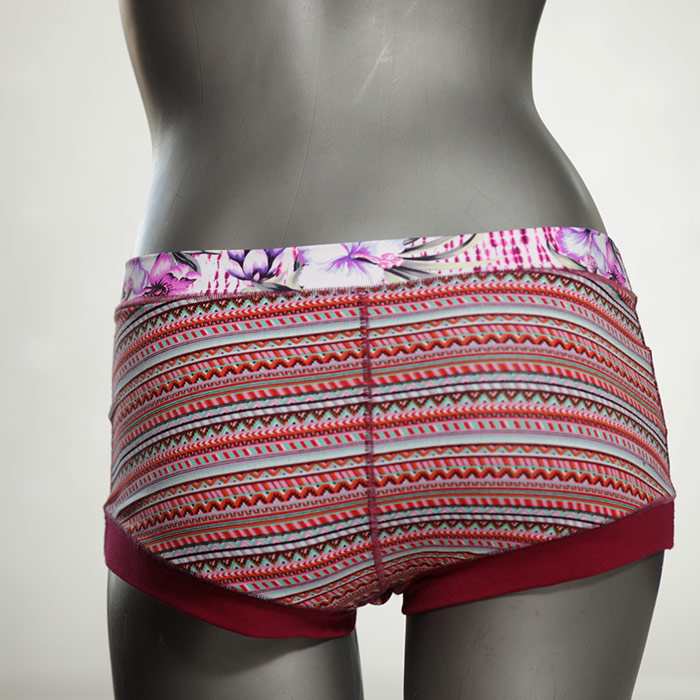  besondere bunte nachhaltige Hotpant - Hipster - Unterhose für Damen aus Biobaumwolle für Damen thumbnail