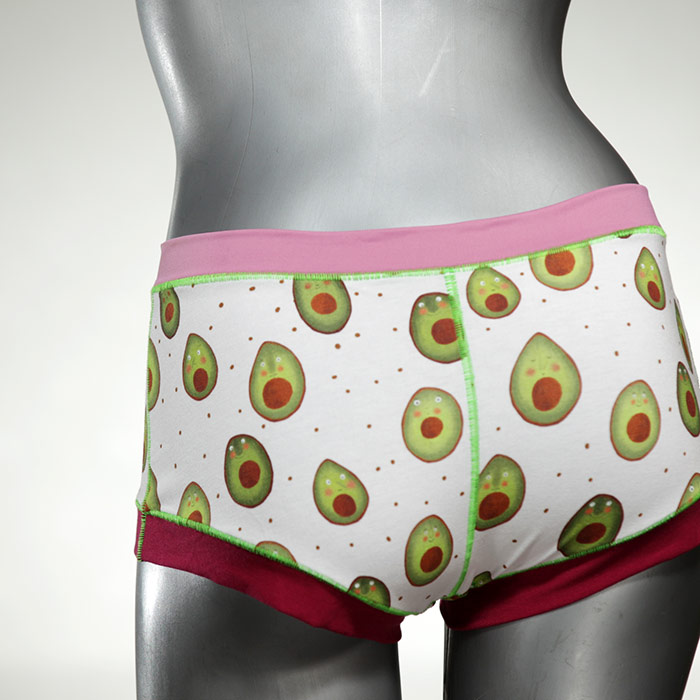 ökologische farbige bequeme sexy Hotpant aus Biobaumwolle, Unterwäsche für Damen thumbnail