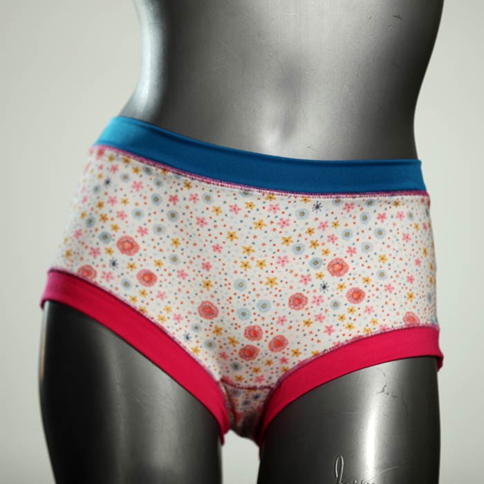 attraktive nachhaltige  farbige Hotpant aus Biobaumwolle, Unterwäsche für Damen thumbnail
