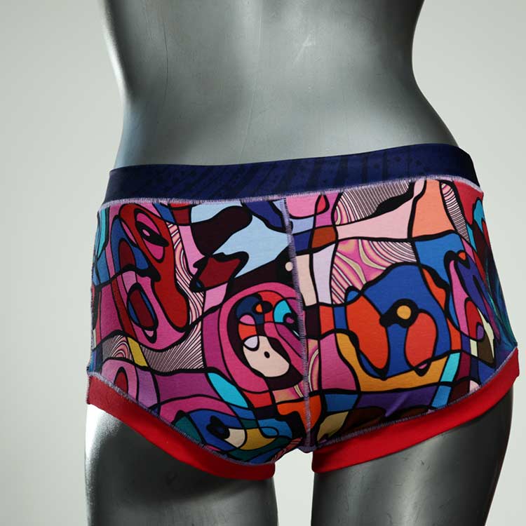 sexy attraktive bequeme bunte Hotpant aus Biobaumwolle, Unterwäsche für Damen