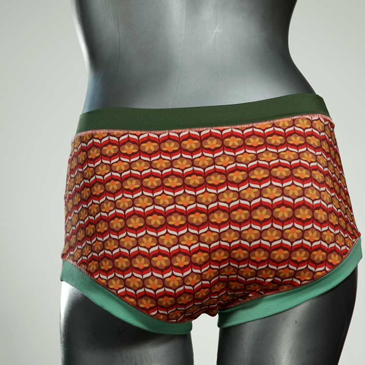 attraktive bunte handgemachte sexy Hotpant aus Biobaumwolle, Unterwäsche für Damen