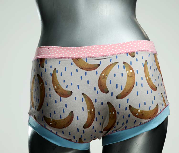 bunte süße attraktive sexy Hotpant aus Biobaumwolle, Unterwäsche für Damen