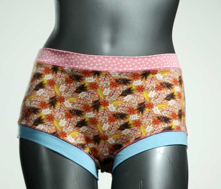 bunte süße attraktive sexy Hotpant aus Biobaumwolle, Unterwäsche für Damen