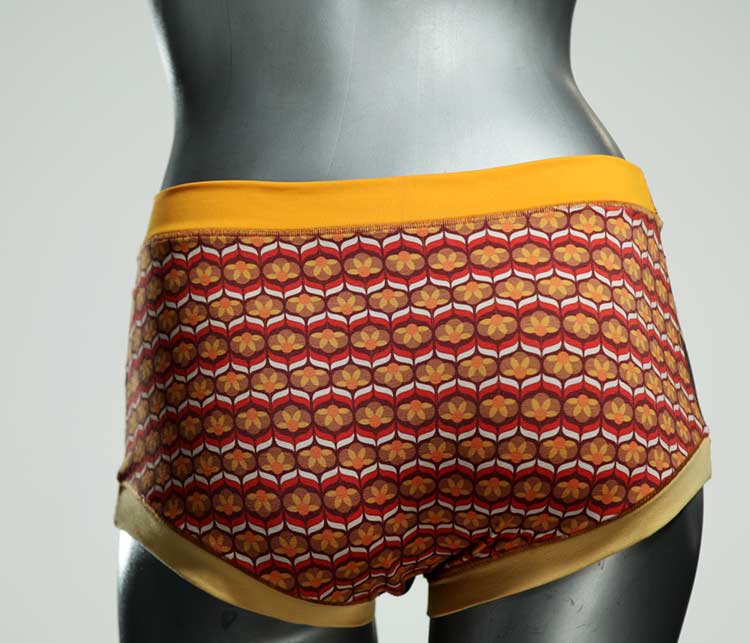 bunte handgemachte süße attraktive Hotpant aus Biobaumwolle, Unterwäsche für Damen thumbnail