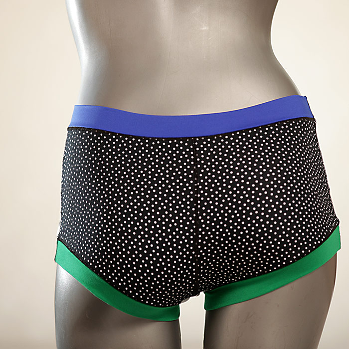  besondere bunte GOTS-zertifizierte Hotpant - Hipster - Unterhose für Damen aus Biobaumwolle für Damen thumbnail