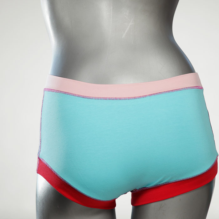  GOTS-zertifizierte nachhaltige bunte Hotpant - Hipster - Unterhose für Damen aus Biobaumwolle für Damen thumbnail