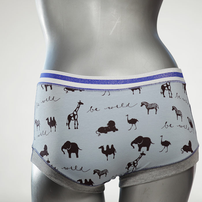  nachhaltige bunte süße Hotpant - Hipster - Unterhose für Damen aus Biobaumwolle für Damen thumbnail