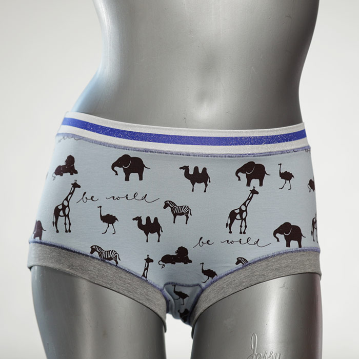  nachhaltige bunte süße Hotpant - Hipster - Unterhose für Damen aus Biobaumwolle für Damen thumbnail