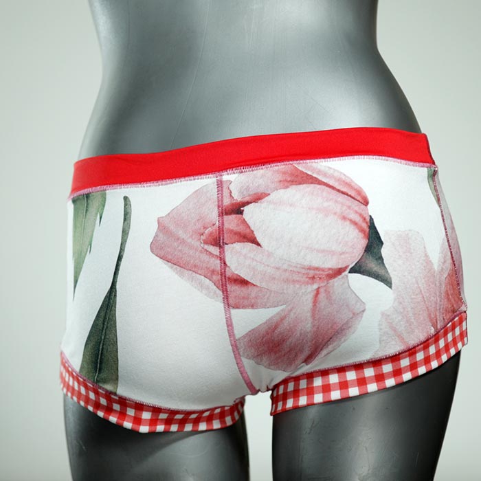 preiswerte gemusterte sexy handgemachte Hotpant aus Biobaumwolle, Unterwäsche für Damen thumbnail
