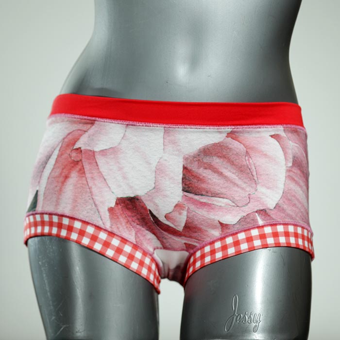 preiswerte gemusterte sexy handgemachte Hotpant aus Biobaumwolle, Unterwäsche für Damen thumbnail