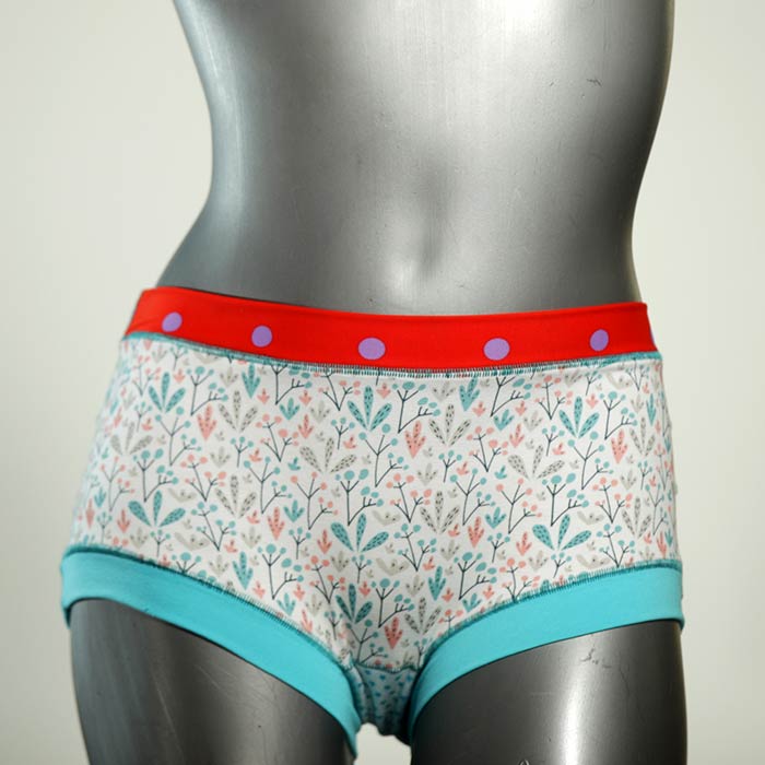 bequeme sexy ökologische bunte Hotpant aus Biobaumwolle, Unterwäsche für Damen thumbnail