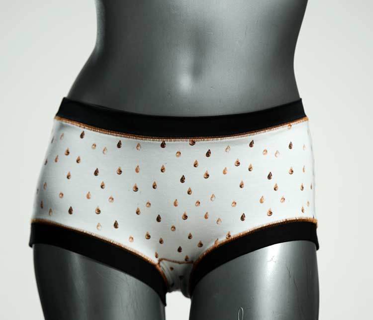 farbige preiswerte sexy attraktive Hotpant aus Biobaumwolle, Unterwäsche für Damen