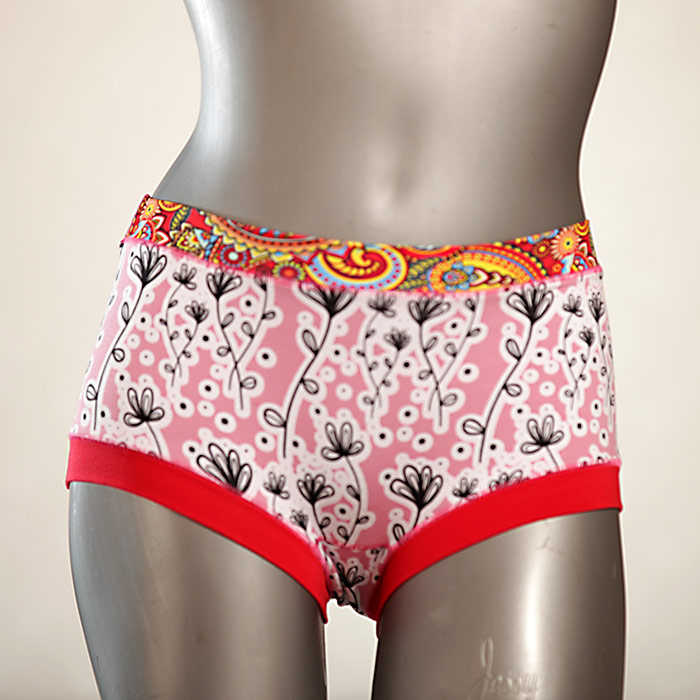  GOTS-zertifizierte bunte günstige Hotpant - Hipster - Unterhose für Damen aus Biobaumwolle für Damen thumbnail