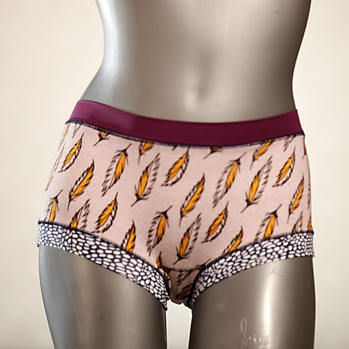  besondere bunte süße Hotpant - Hipster - Unterhose für Damen aus Biobaumwolle für Damen thumbnail