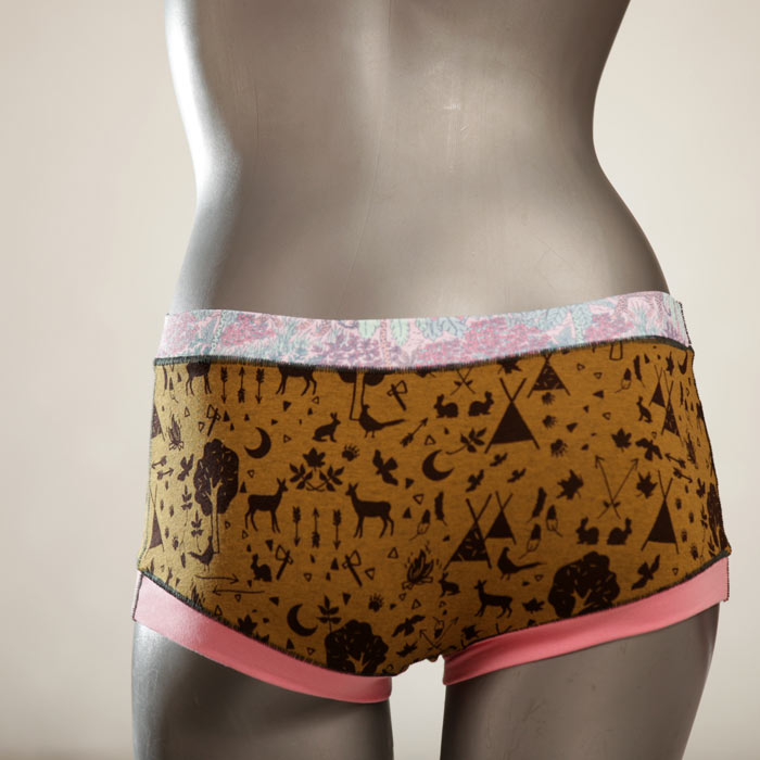  bunte besondere reizende Hotpant - Hipster - Unterhose für Damen aus Biobaumwolle für Damen thumbnail
