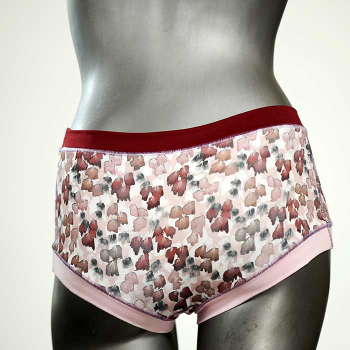 gemusterte preiswerte farbige sexy Hotpant aus Biobaumwolle, Unterwäsche für Damen