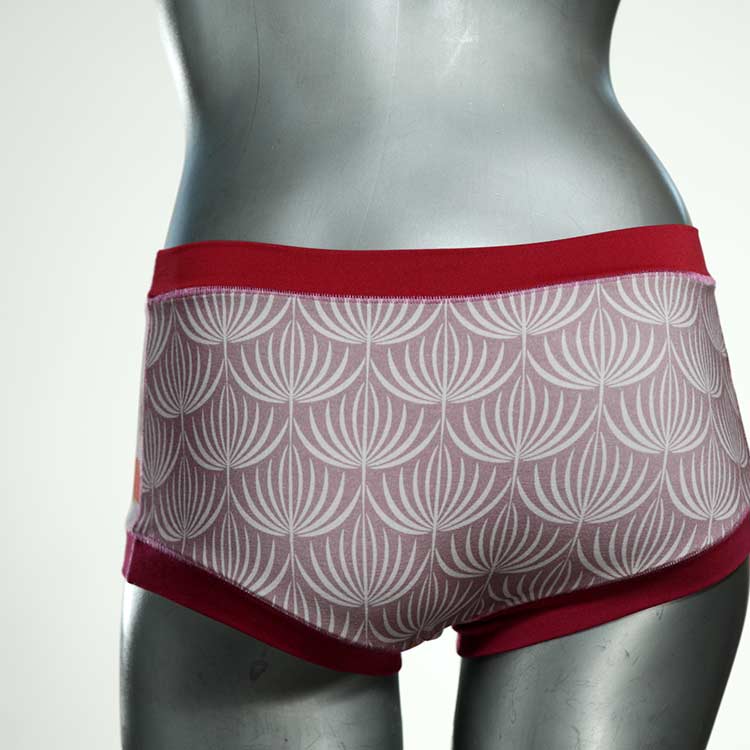 gemusterte bunte preiswerte handgemachte Hotpant aus Biobaumwolle, Unterwäsche für Damen thumbnail