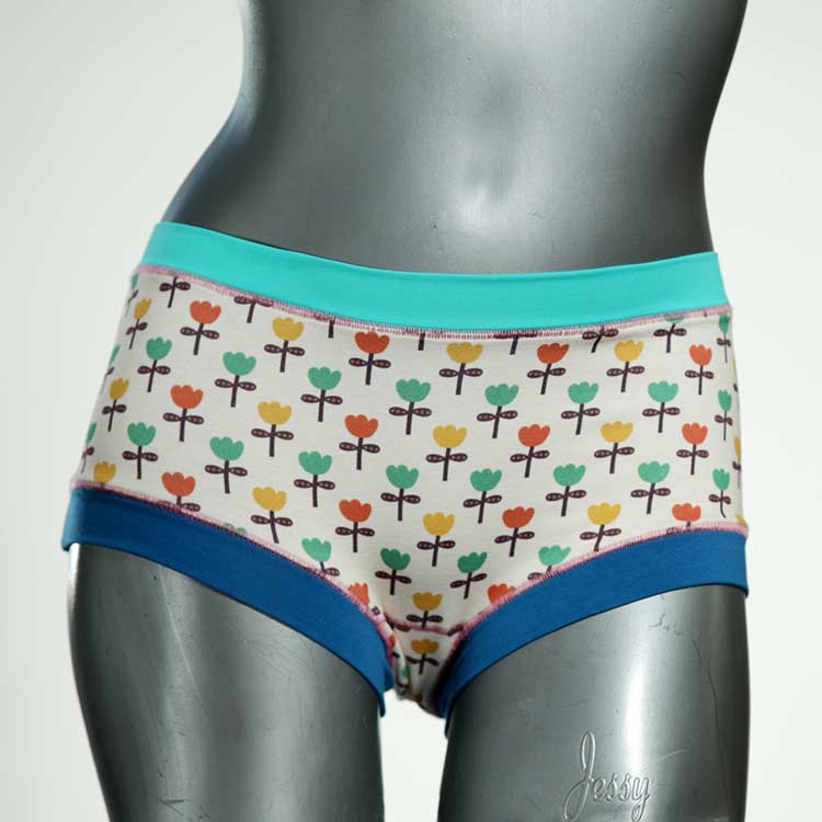 attraktive sexy bequeme bunte Hotpant aus Biobaumwolle, Unterwäsche für Damen thumbnail