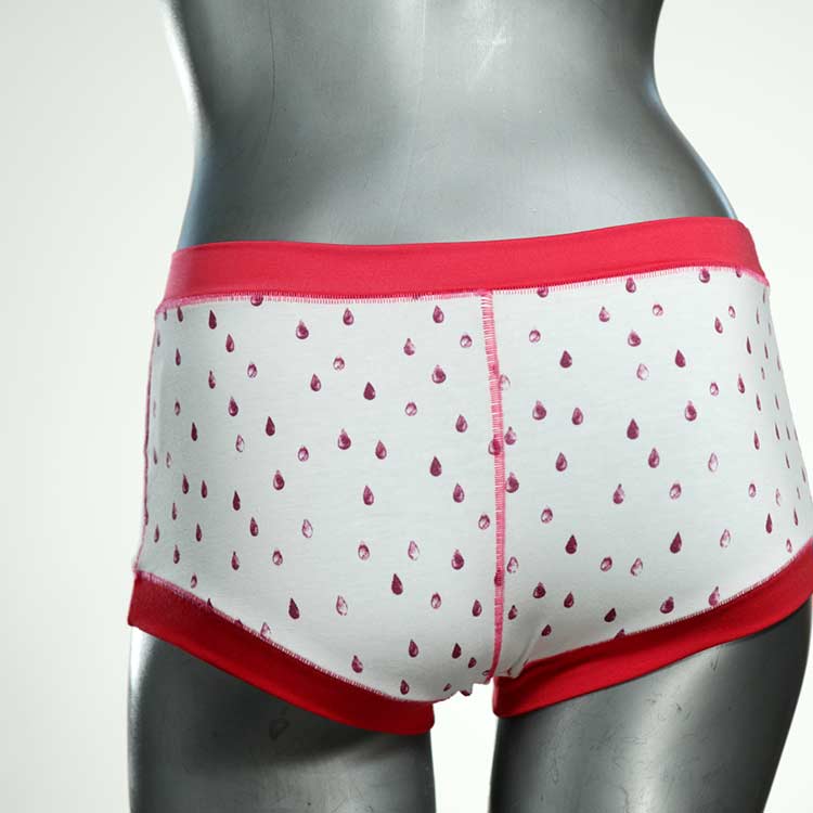 schöne ökologische nachhaltige bunte Hotpant aus Biobaumwolle, Unterwäsche für Damen