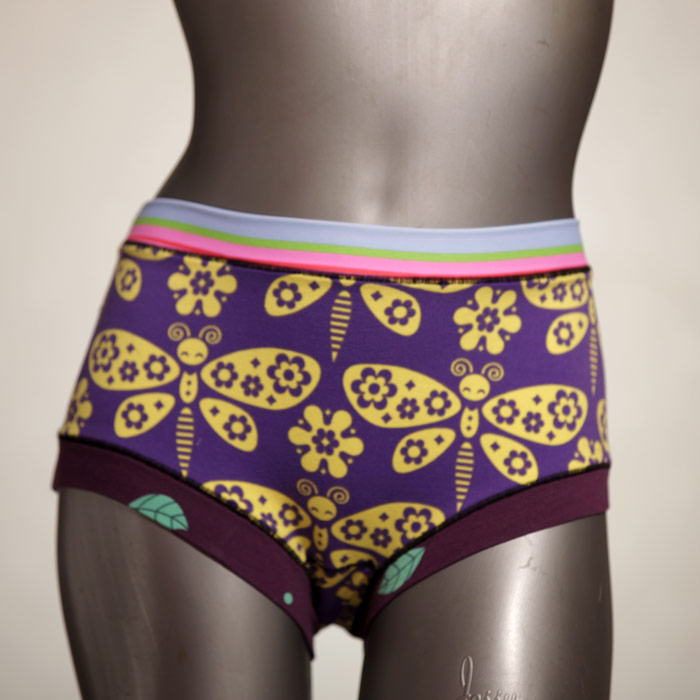  handmade sweet patterned ecologic cotton Hotpant - Hipster for women thumbnail