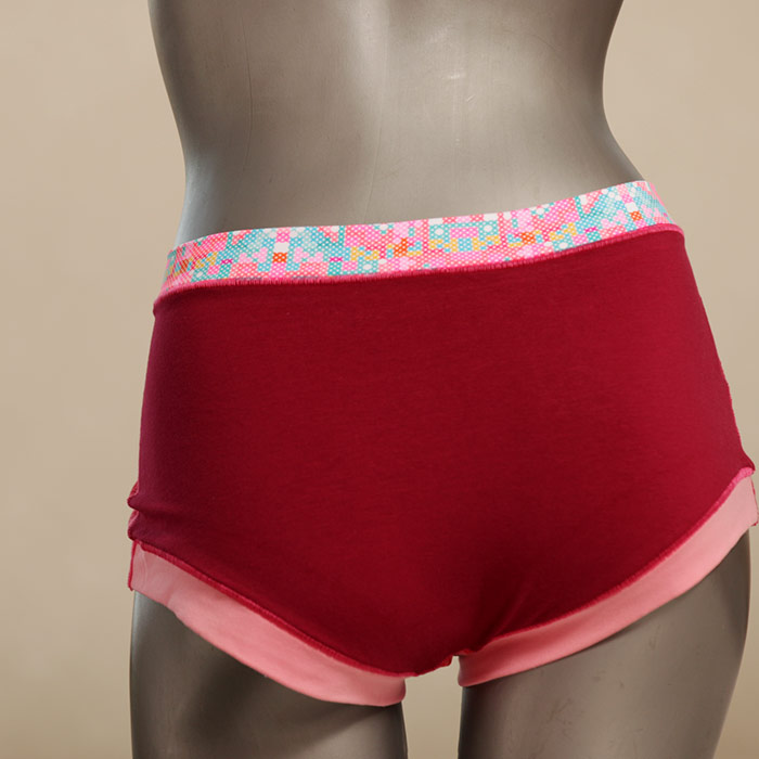  GOTS-zertifizierte reizende bunte Hotpant - Hipster - Unterhose für Damen aus Biobaumwolle für Damen thumbnail