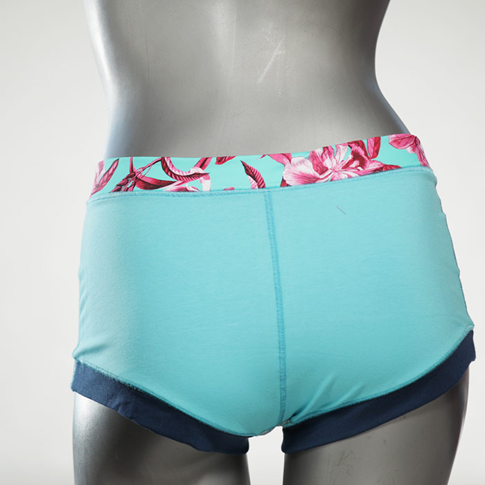  besondere bunte bequeme Hotpant - Hipster - Unterhose für Damen aus Biobaumwolle für Damen thumbnail