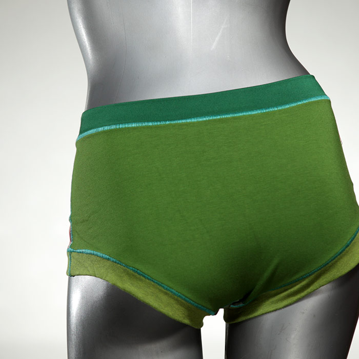 bunte ökologische handgemachte Hotpant aus Biobaumwolle, Unterwäsche für Damen thumbnail