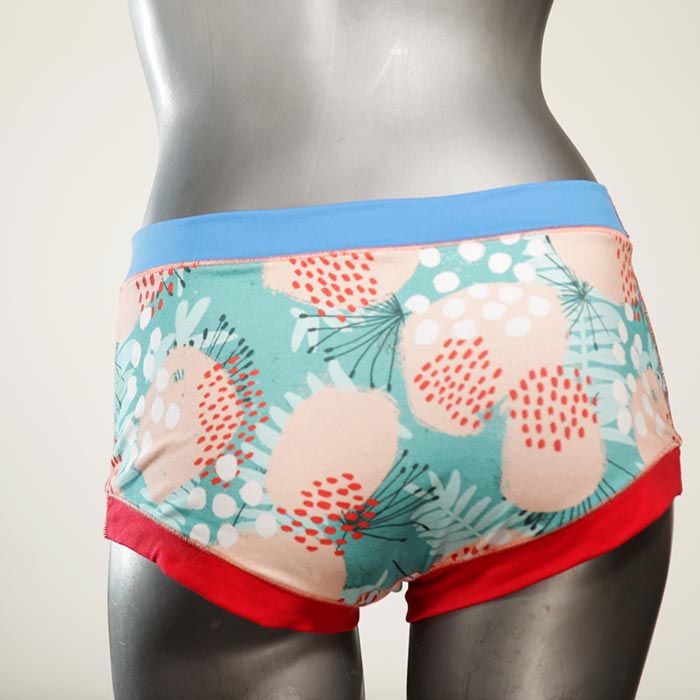 nachhaltige gemusterte attraktive  Hotpant aus Biobaumwolle, Unterwäsche für Damen thumbnail
