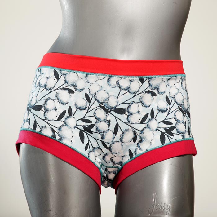 attraktive gemusterte bunte Hotpant aus Biobaumwolle, Unterwäsche für Damen thumbnail