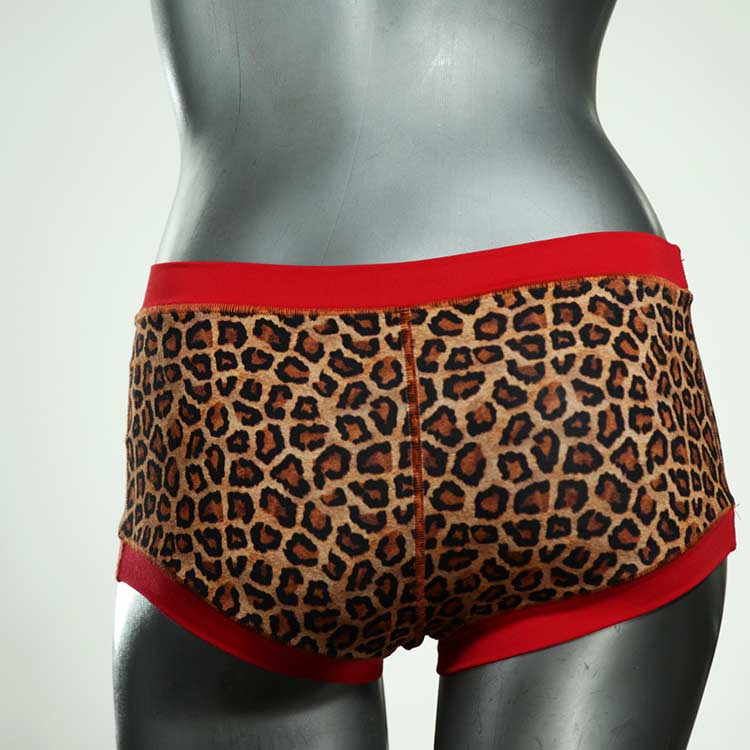 nachhaltige sexy attraktive bunte Hotpant aus Biobaumwolle, Unterwäsche für Damen