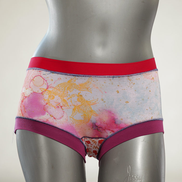  GOTS-zertifizierte preiswerte reizende Hotpant - Hipster - Unterhose für Damen aus Biobaumwolle für Damen thumbnail