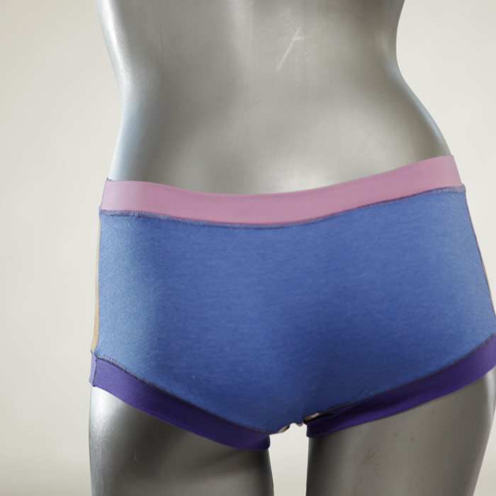 attraktive gemusterte günstige farbige Hotpant aus Biobaumwolle, Unterwäsche für Damen thumbnail