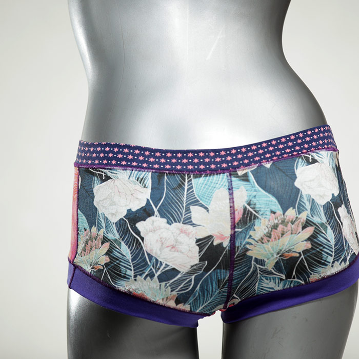 nachhaltige attraktive gemusterte sexy Hotpant aus Biobaumwolle, Unterwäsche für Damen thumbnail