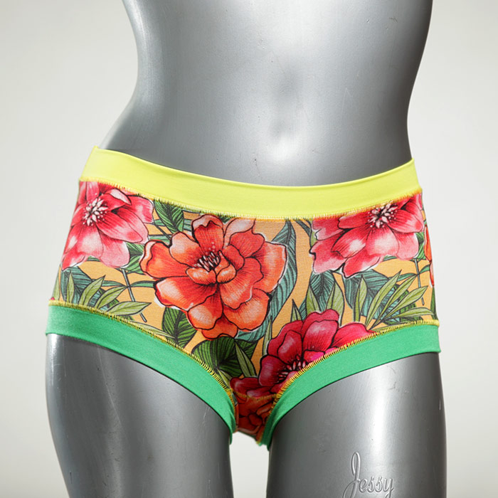 attraktive  süße farbige Hotpant aus Biobaumwolle, Unterwäsche für Damen thumbnail