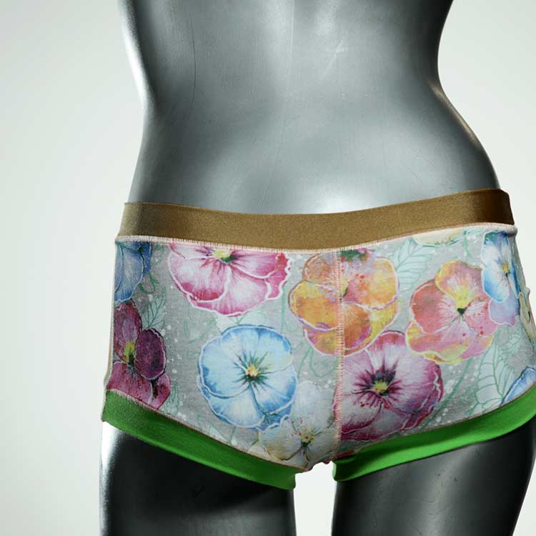 farbige sexy bequeme nachhaltige Hotpant aus Biobaumwolle, Unterwäsche für Damen thumbnail