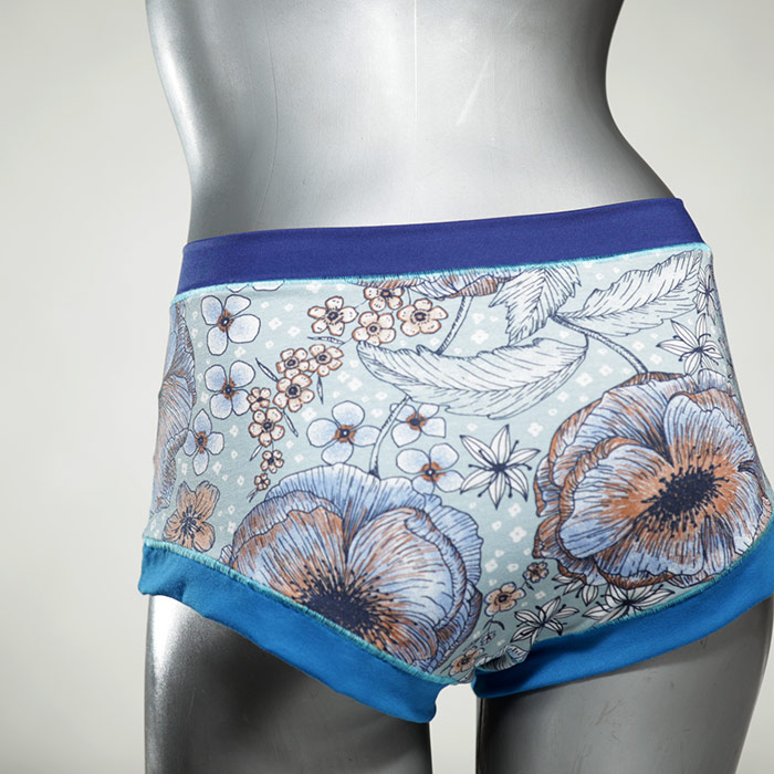 gemusterte ökologische attraktive sexy Hotpant aus Biobaumwolle, Unterwäsche für Damen thumbnail