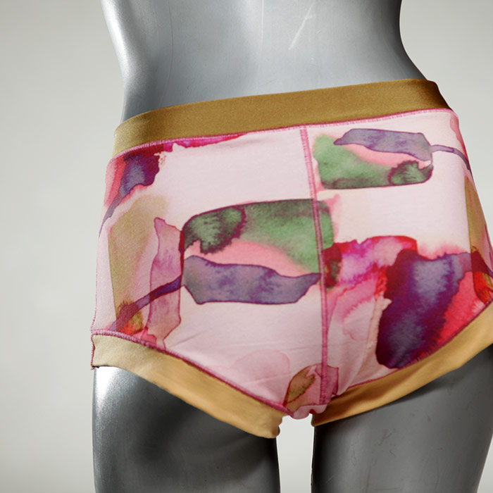 ökologische günstige attraktive handgemachte Hotpant aus Biobaumwolle, Unterwäsche für Damen thumbnail