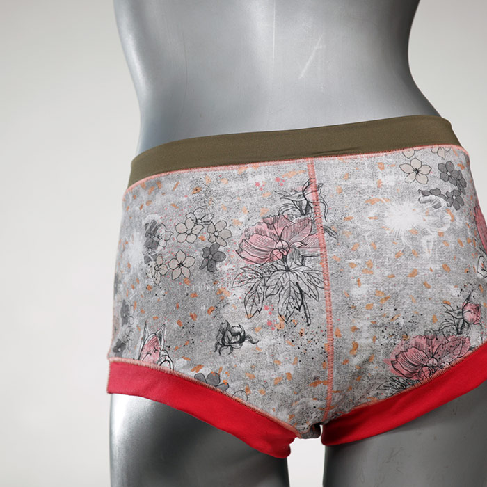 bequeme schöne handgemachte nachhaltige Hotpant aus Biobaumwolle, Unterwäsche für Damen thumbnail