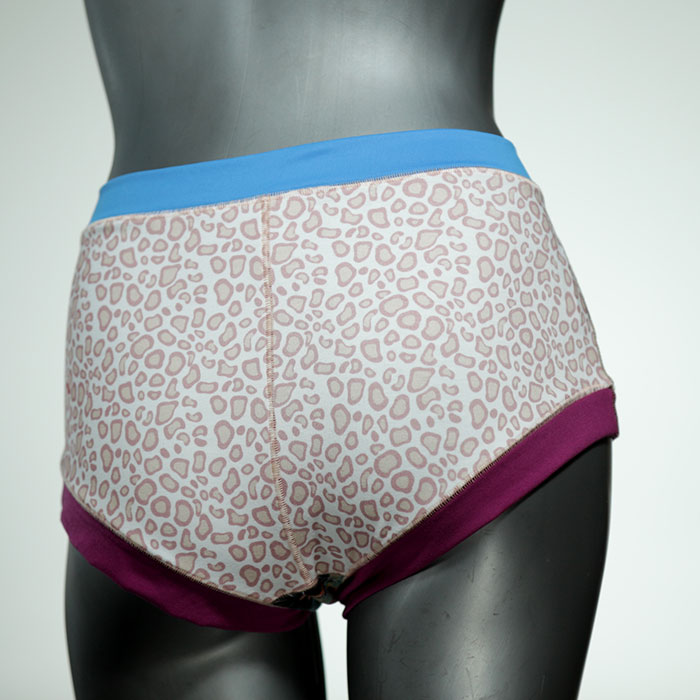 sexy gemusterte  handgemachte Hotpant aus Biobaumwolle, Unterwäsche für Damen thumbnail